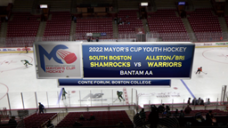 Navigate to 2022 Mayor's Cup Hockey - Bantam AA - South Boston vs AllstonBrighton