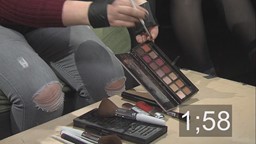 Navigate to Challenge Master: Saran Wrap and No Thumbs Makeup