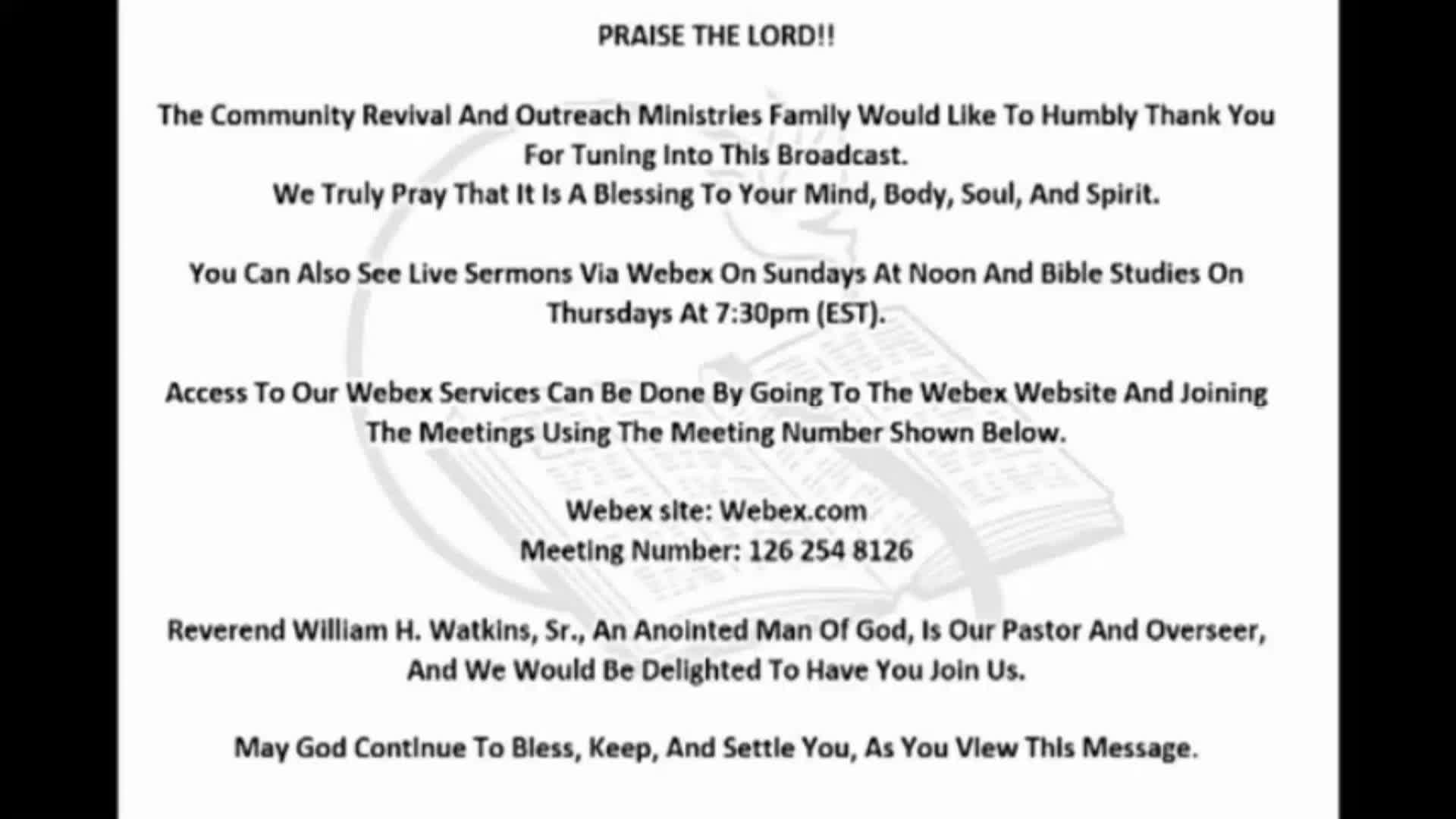 Community Revival & Outreach Ministries