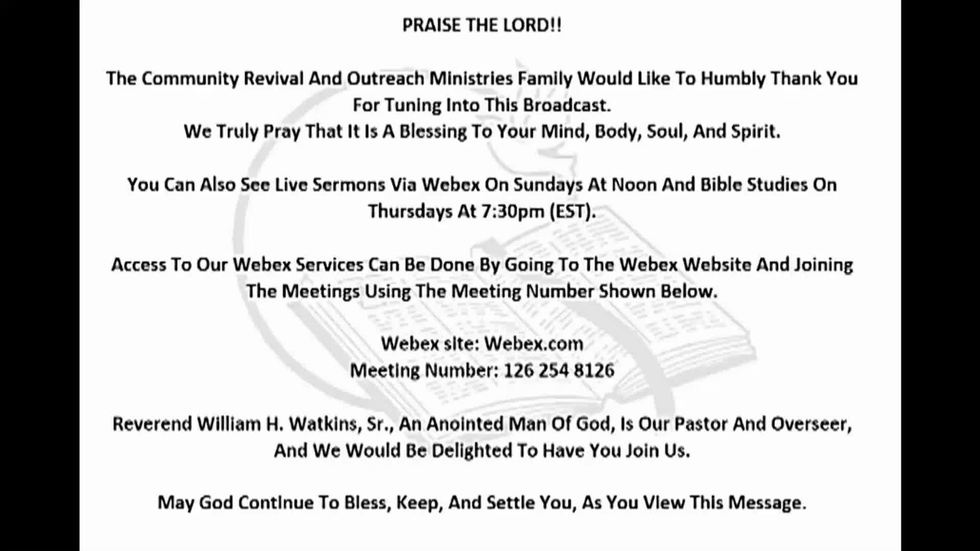 Community Revival & Outreach Ministries