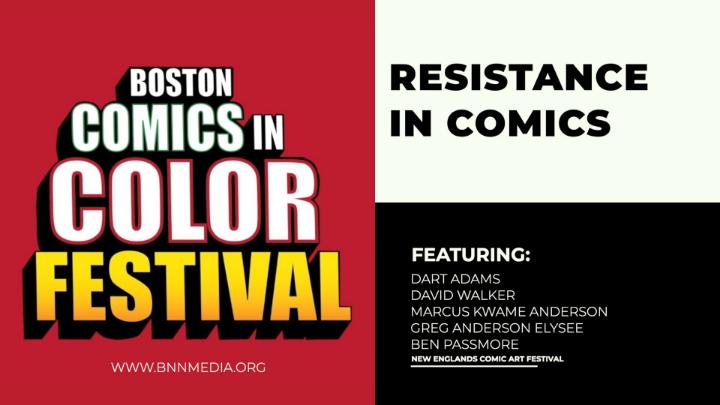 Thumbnail image for Boston Comics in Color: Resistance in Comics