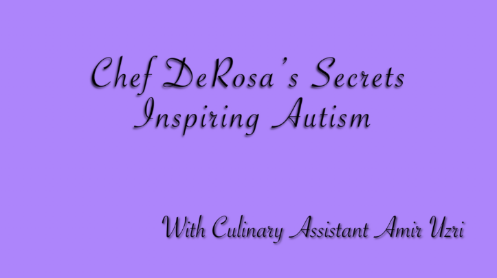 Thumbnail image for Chef DeRosa's Secrets Inspiring Autism - "Italian Almond Ricotta Cakes"